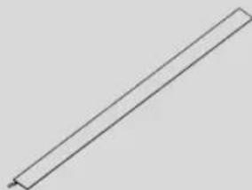 Simple line drawing of a diagonal line with a small protrusion at the end (no text or symbols)