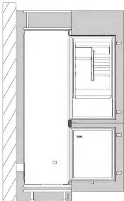 CANDY CNBQL3518EV/L - Instalarea coloanei - 2