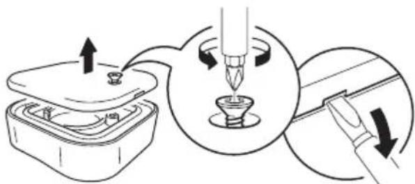 IKEA PRAKTLYSING 005.142.26 - Výměna baterie dálkového ovladače - 1