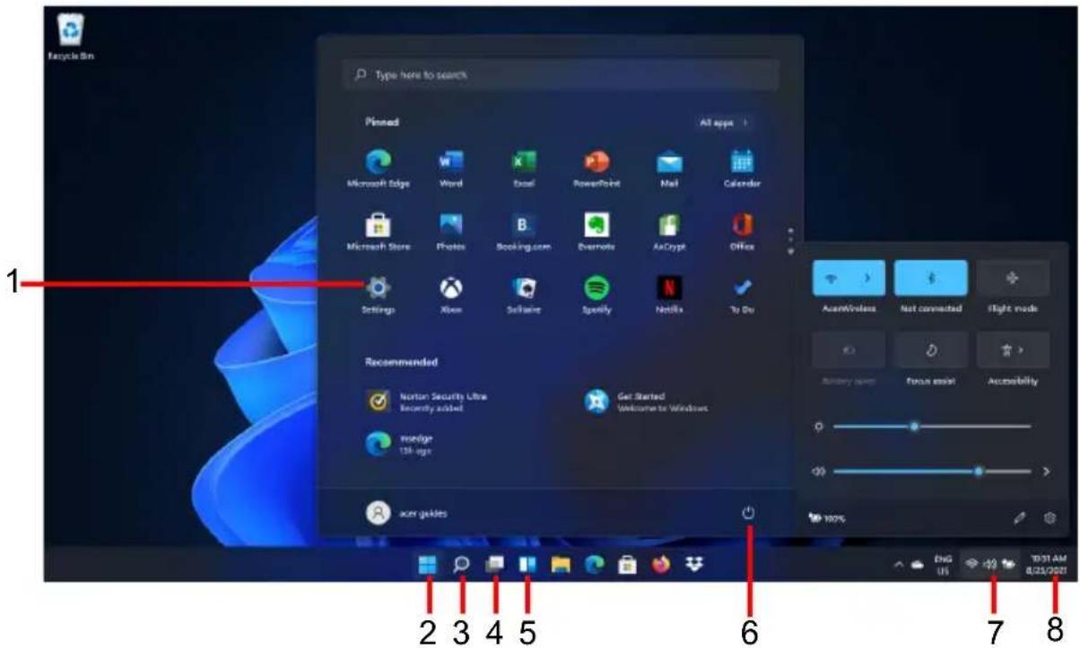 ACER Veriton X6710GT - LE BUREAU DU SYSTÈME D'EXPLOITATION WINDOWS - 1