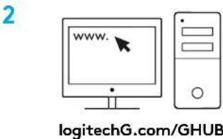 2 www. logitechG.com/GHUB
