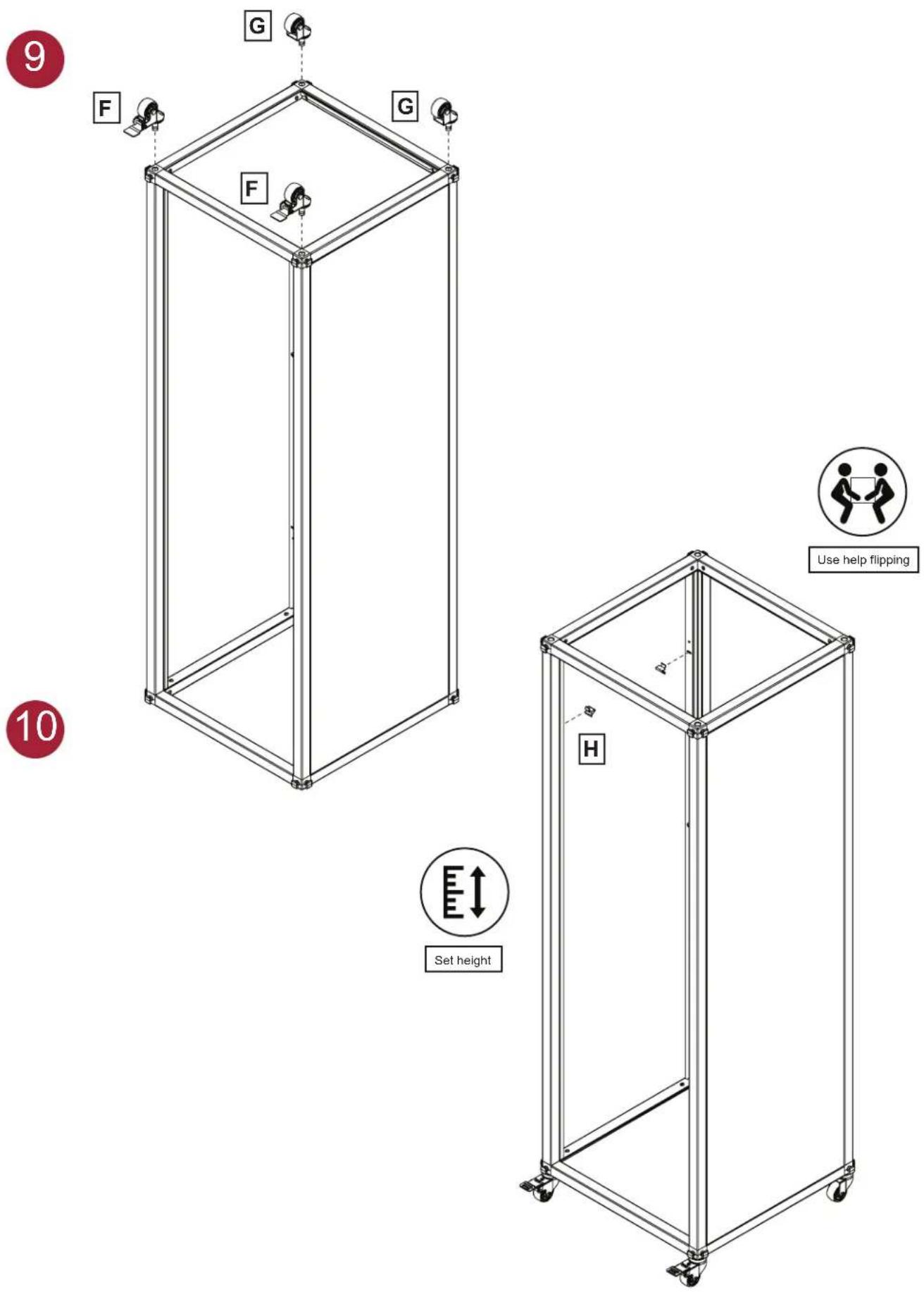 Luxor MBSCB07 - HARDWARE INCLUDED NOT TO SCALE - 15