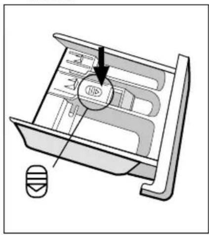 Schéma technique d'un composant mécanique avec une flèche indiquant la direction, montrant la structure interne sans texte ni symboles.