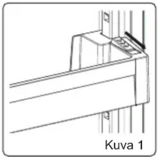 GRAM KS 341454 - Säädettävä ovihylly (joissakin malleissa) - 2