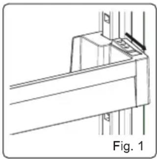 GRAM KS 341454 - Justerbar dörrhylla (i vissa modeller) - 1