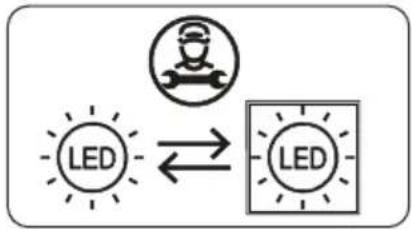 GRAM KS 341454 - LED-valon vaihtaminen - 2