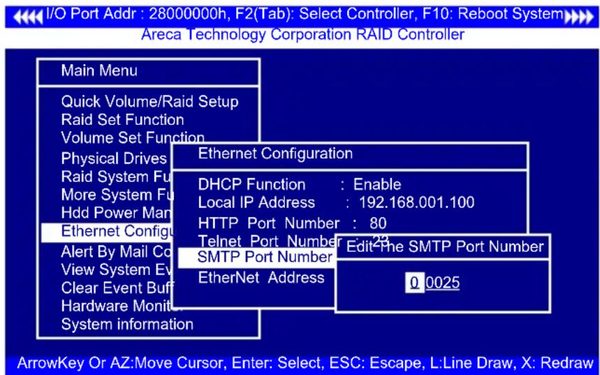 I/O Port Addr : 28000000h, F2(Tab): Select Controller, F10: Reboot System Areca Technology Corporation RAID Controller Main Menu Quick Volume/Raid Setup Raid Set Function Volume Set Function Physical Drives Raid System Fu More System Fu Hdd Power Man Ethernet Configu Alert By Mail Co View System Ev…