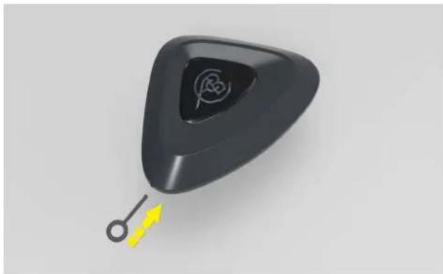 Lotus Eletre - Remplacement de la batterie de la clé à distance - 1