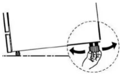 Point PODW56042I - Laitteen tasaaminen - 1