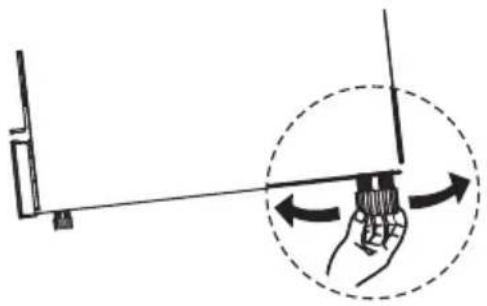 Point PODW56042I - Nivåinställa maskinen - 1