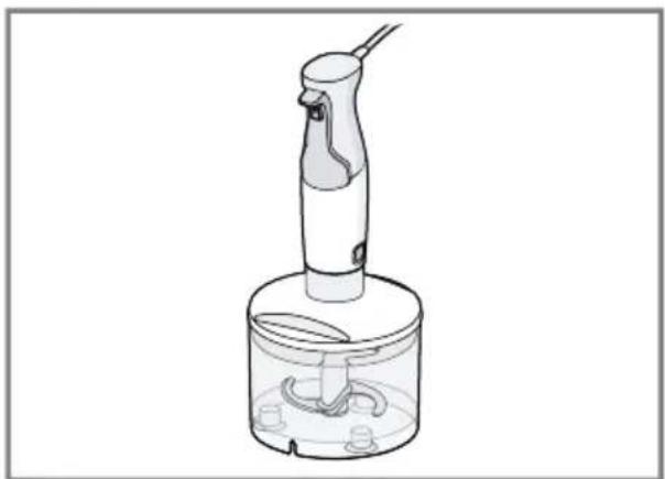 Line drawing of a hand tool in a container with a handle and base (no text or symbols)