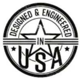DESIGNED & ENGINEERED IN USA