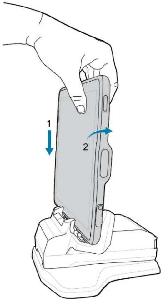 Xplore ET40 - Chargement à l'aide d'un socle à 1 position - 2