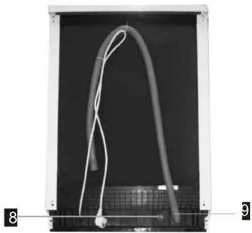 Interior view of a server rack with a coiled cable and mesh base (no visible text or symbols)