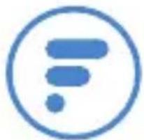 Blue icon depicting a stylized Wi-Fi signal inside a circle (no text or symbols)