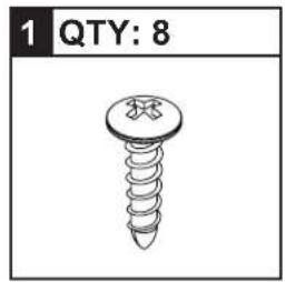 1 QTY: 8