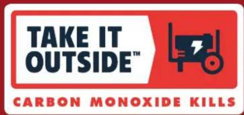 TAKE IT OUTSIDE™ CARBON MONOXIDE KILLS