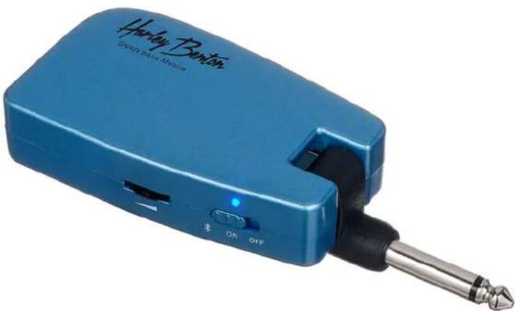 Blue hockey Batista-Martin electric soldering kit with a metal screw and power button (no visible text or symbols on the device body)
