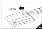 Lian Li GA II Trinity SL-INF 360 - Steps to switch orientation of the cable on the power module/電源片電線轉換方向示意/Étapes pour changer l'orientation du câble sur le module d'alimentation - 6