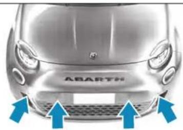 Abarth 500e (2023) - VERSIONS AVEC 11 CAPTEURS - 1
