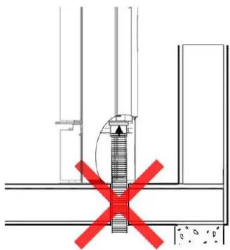 ADURO 12 Lux - NON installare la stufa nei seguenti modi: - 1