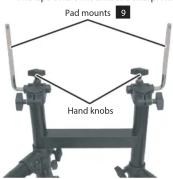 ROLAND MDS-4KVX - How to Set Up the Stand - 14
