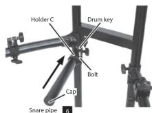 ROLAND MDS-4KVX - How to Set Up the Stand - 11