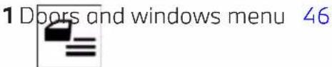 1 Doors and windows menu 46