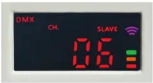 DMX CH. SLAVE