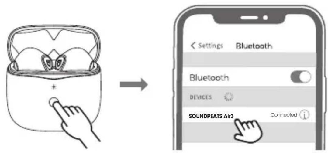 SoundPEATS Air3 - Pairning - 1