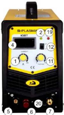 S-PLASMA IGBT 19 2 4 12 1 A CE 20 5 6 7