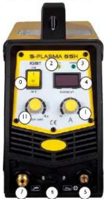 S-PLASMA 65H IGBT 2 3 0 4 11 CE A 7 6 5