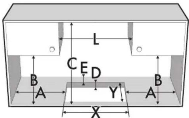 L, C, E, D, B, A, Y, X, A, B