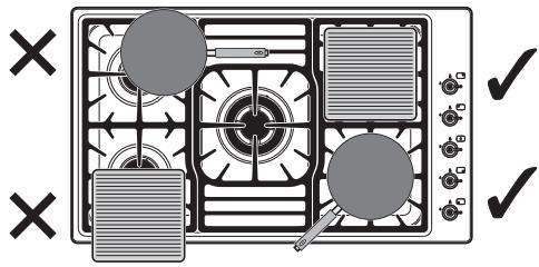 SMEG PGF95SA - Практические советы по использованию варочной панели - 2