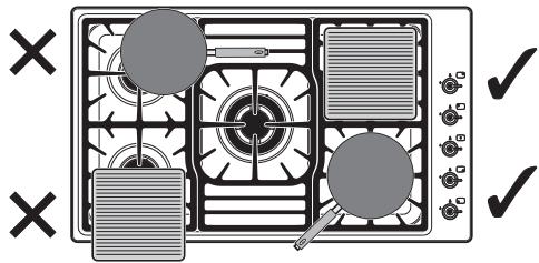 SMEG PGF95SA - Consejos prácticos para el uso de la encimera - 2