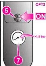 OPT2 ON 5 7 >1,8 bar
