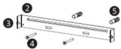 LG HCEZ2428B - Perçage mural et fixation des supports - 2