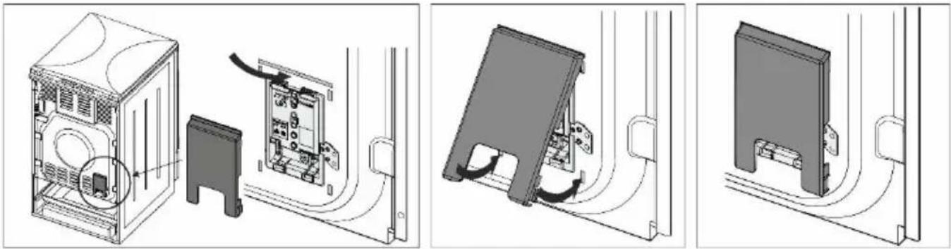 HISENSE HEIT6A40WG - PROTECTION DES BORNES DE RACCORDEMENT - 1