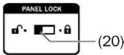 Teufel Power Hifi - Locking the control panel - 4