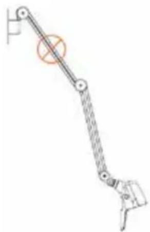 Luxo WAL026064 - Wand arm - 1