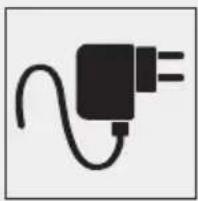 Simple black-and-white icon of a plug with a bulb and power outlet (no text or symbols)