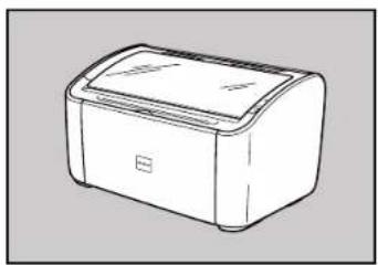 Line drawing of a rectangular printer or scanner device (no text or symbols).