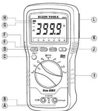 Klein Tools MM5000N - CARACTÉRISTIQUES DÉTAILLÉES - 1