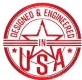 DESIGNED & ENGINEERED IN USA