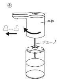 ④ 本体 チューブ