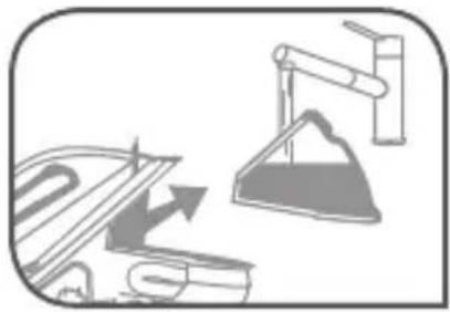 Illustration of a lamp illuminating books and a lampshade, with no visible text or symbols.