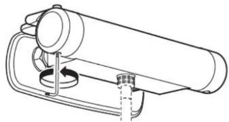 Dessin technique d'un dispositif mécanique sans texte ni symboles visibles.