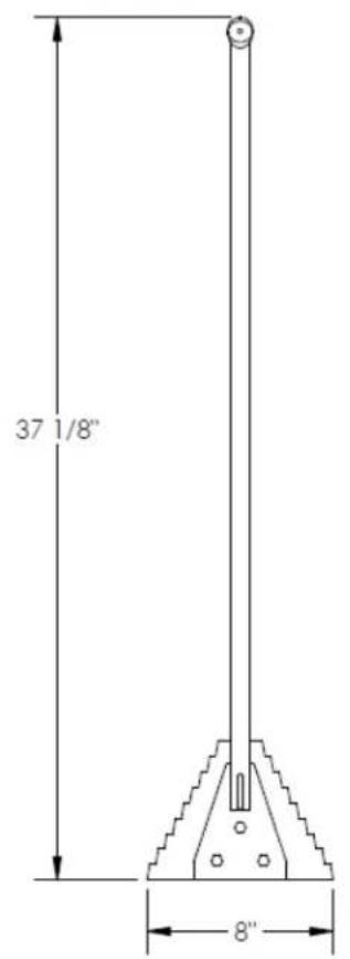 37 1/8" 8"