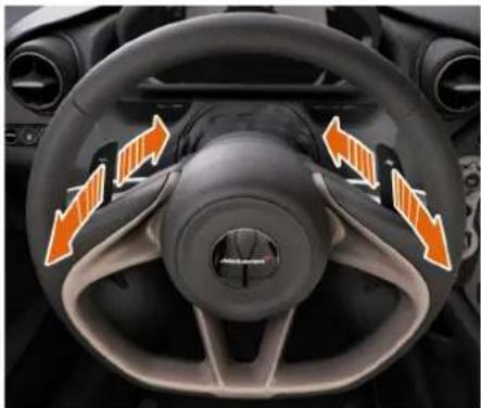 McLaren Elva - Commandes de conduite Boîte de vitesses SSG - 1