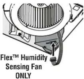 Flex™ Humidity Sensing Fan ONLY